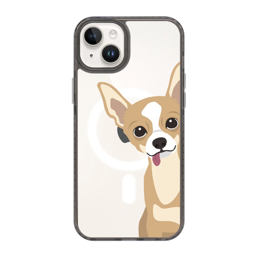 2263-iphone-15-plus-golden-case-magsafe-compatible-transparent-black