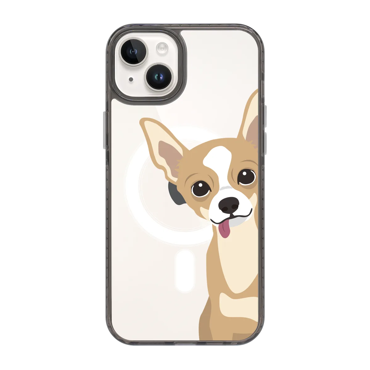 2263-iphone-15-plus-golden-case-magsafe-compatible-transparent-black