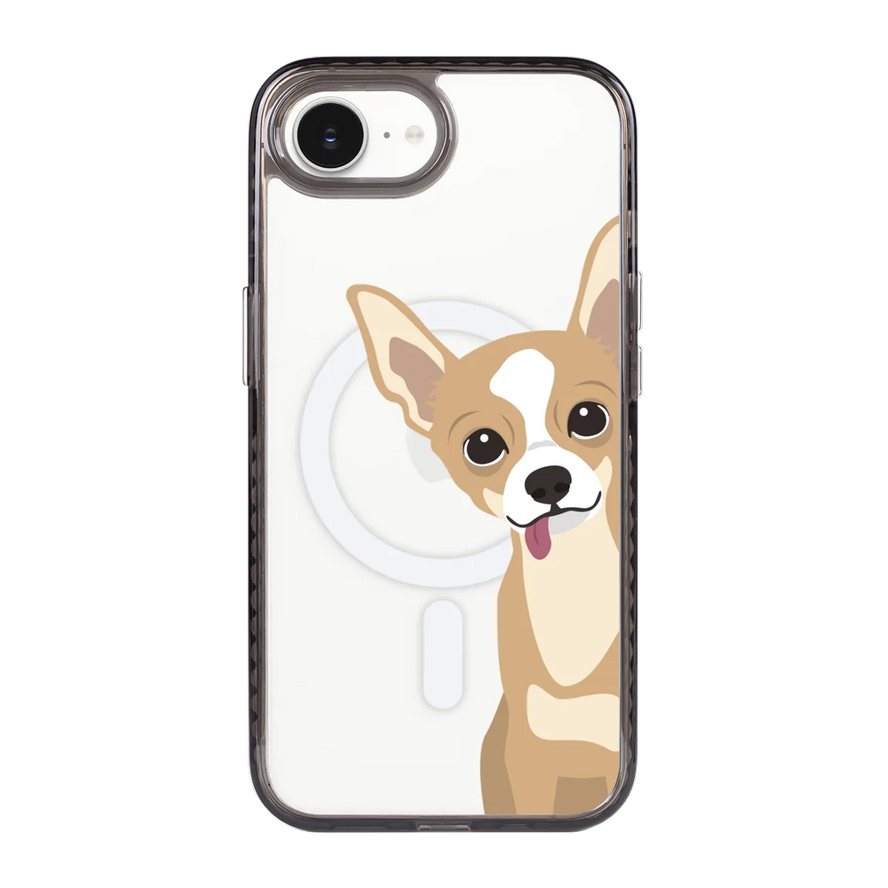 2263-iphone-16-e-golden-case-magsafe-compatible-transparent-black