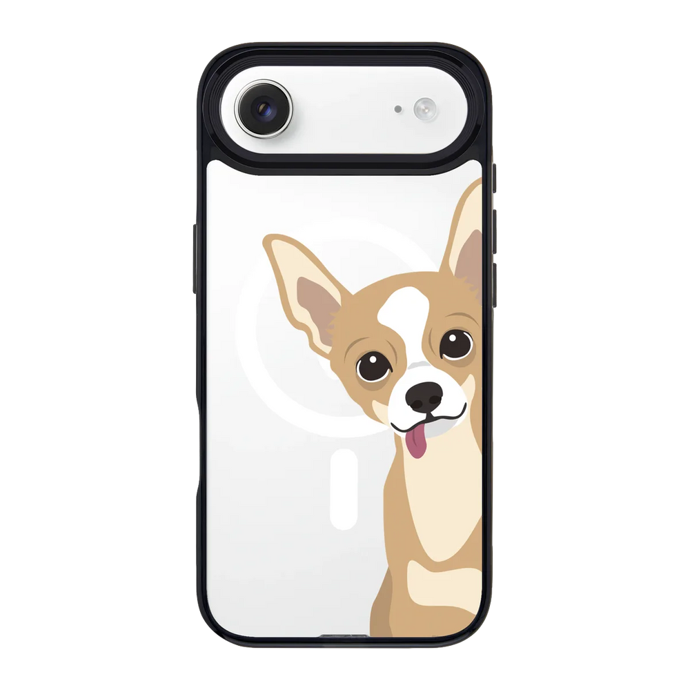 2263-iphone-17-air-goldensnap-case-magsafe-compatible-transparent-black
