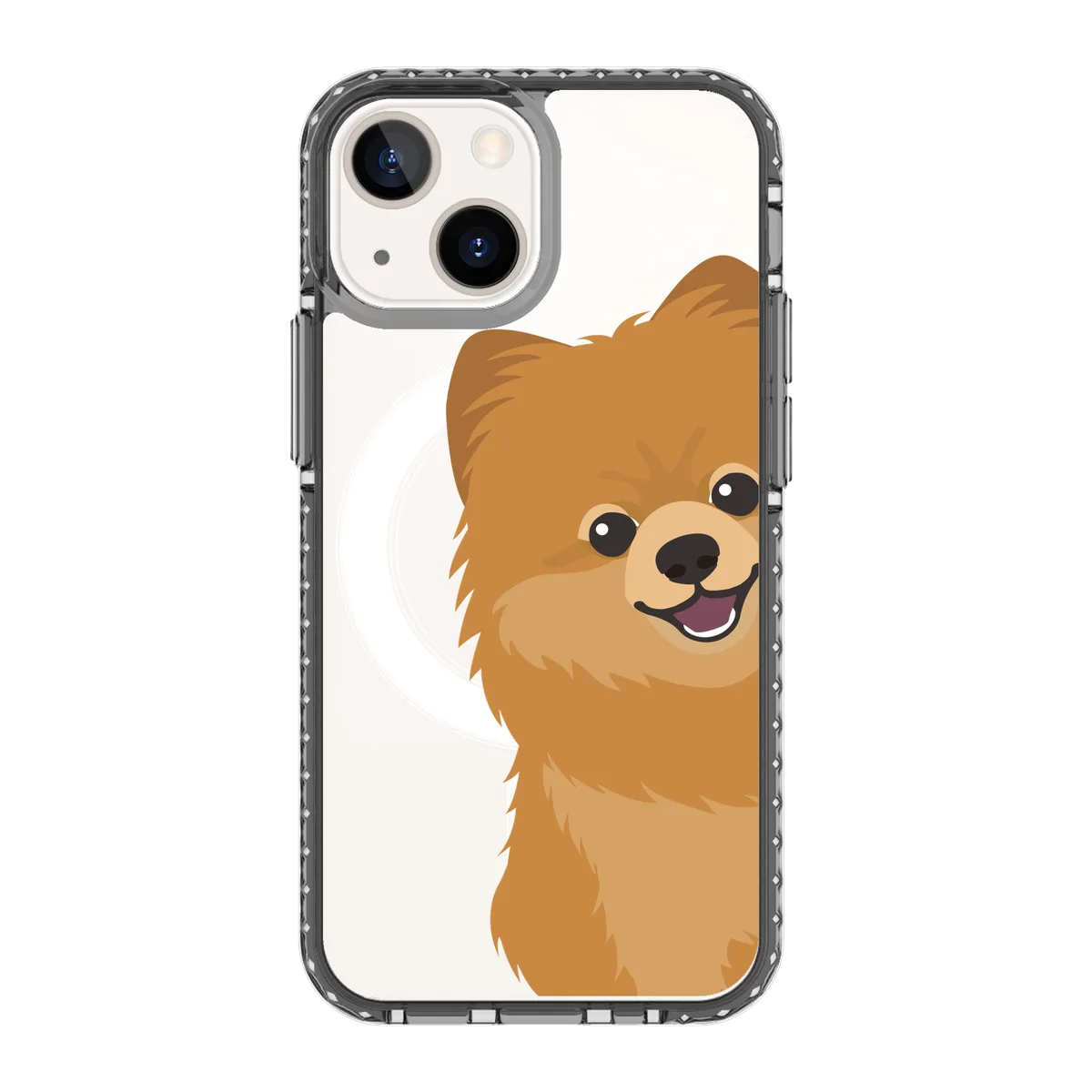 2265-iphone-13-mini-golden-case-magsafe-compatible-transparent-black