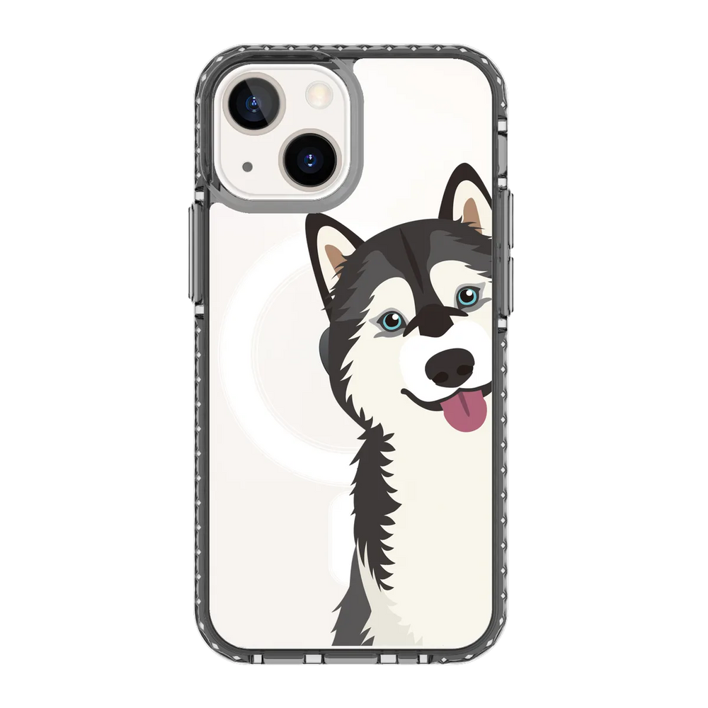 2268-iphone-13-mini-golden-case-magsafe-compatible-transparent-black