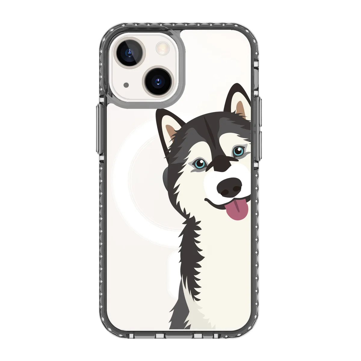 2268-iphone-13-mini-golden-case-magsafe-compatible-transparent-black