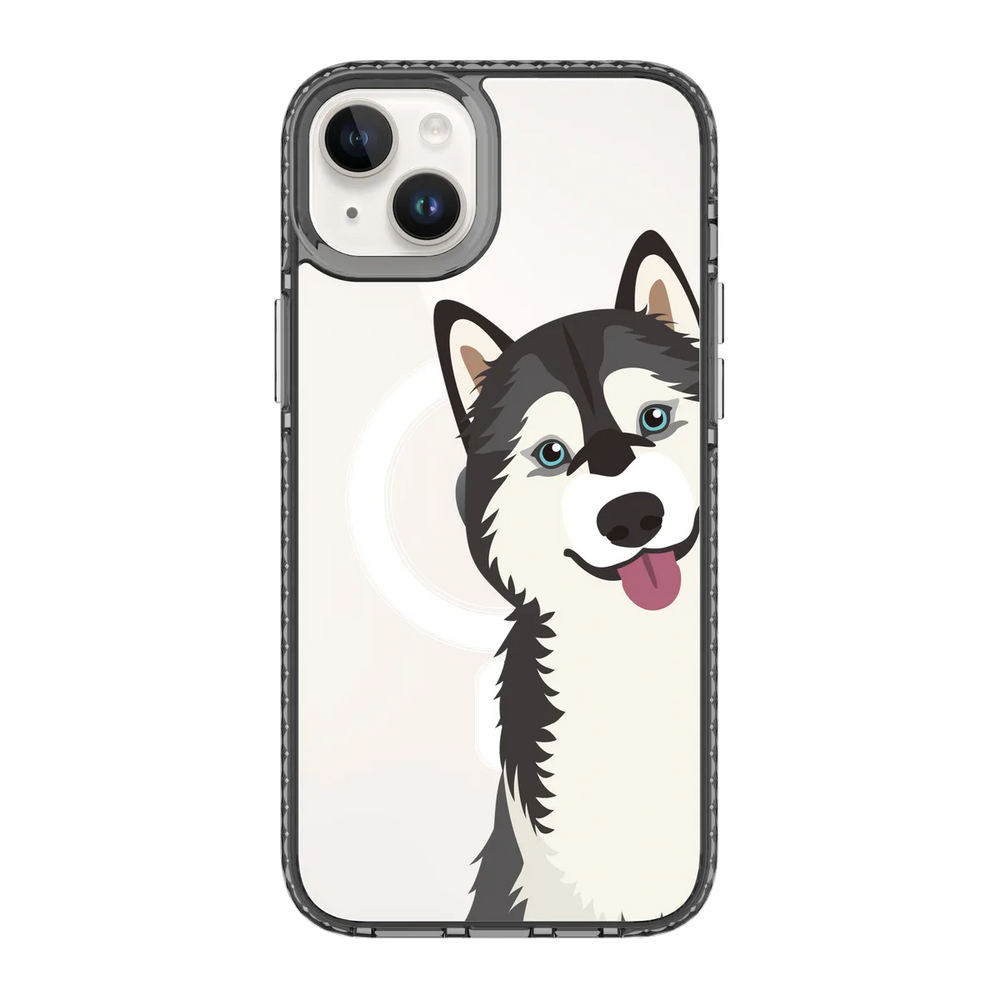 2268-iphone-14-plus-golden-case-magsafe-compatible-transparent-black