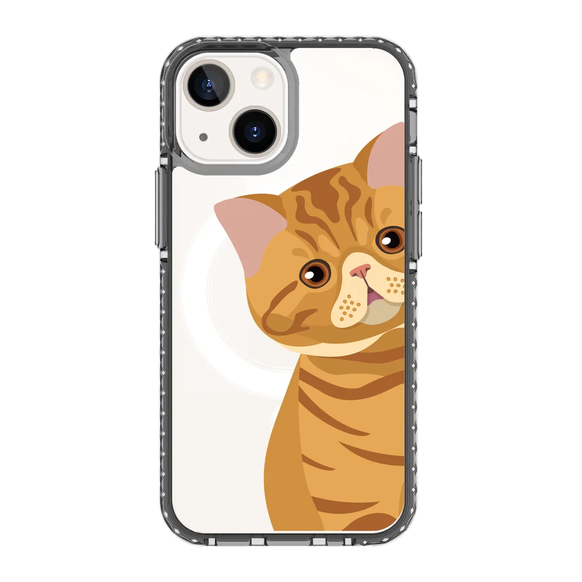 2277-iphone-13-mini-golden-case-magsafe-compatible-transparent-black