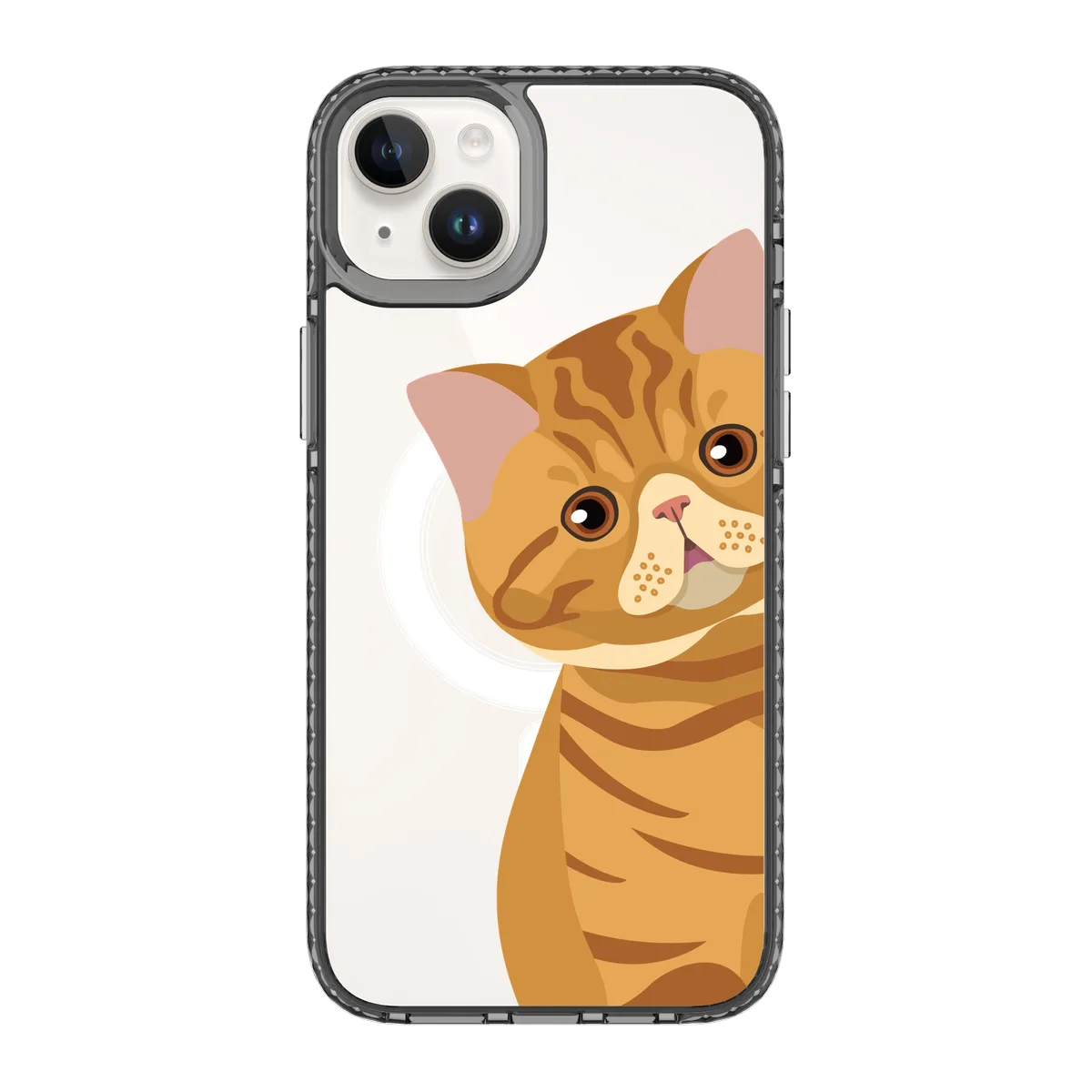 2277-iphone-14-plus-golden-case-magsafe-compatible-transparent-black