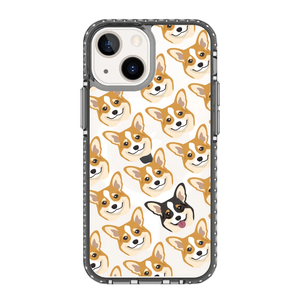 2289-iphone-13-mini-golden-case-magsafe-compatible-transparent-black