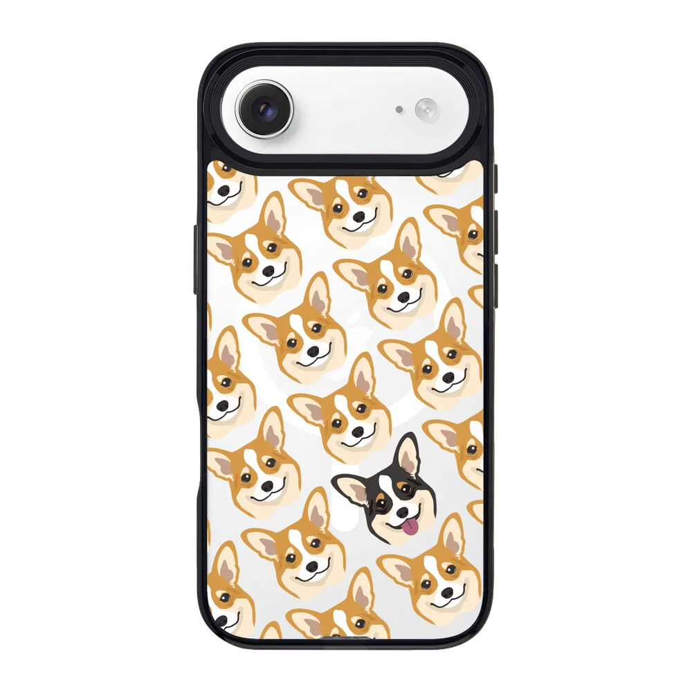 2289-iphone-17-air-goldensnap-case-magsafe-compatible-transparent-black