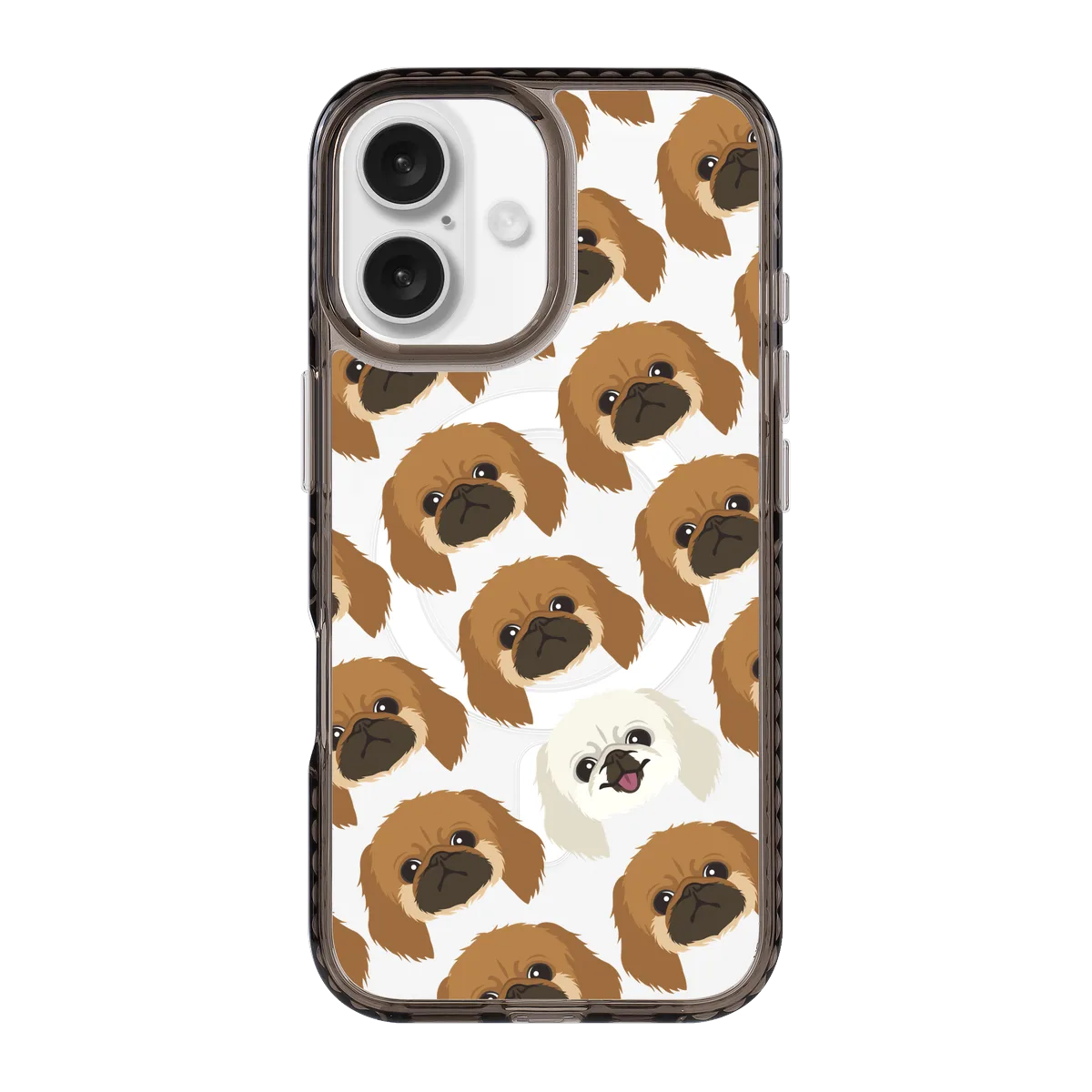 2292-iphone-16-golden-case-magsafe-compatible-transparent-black