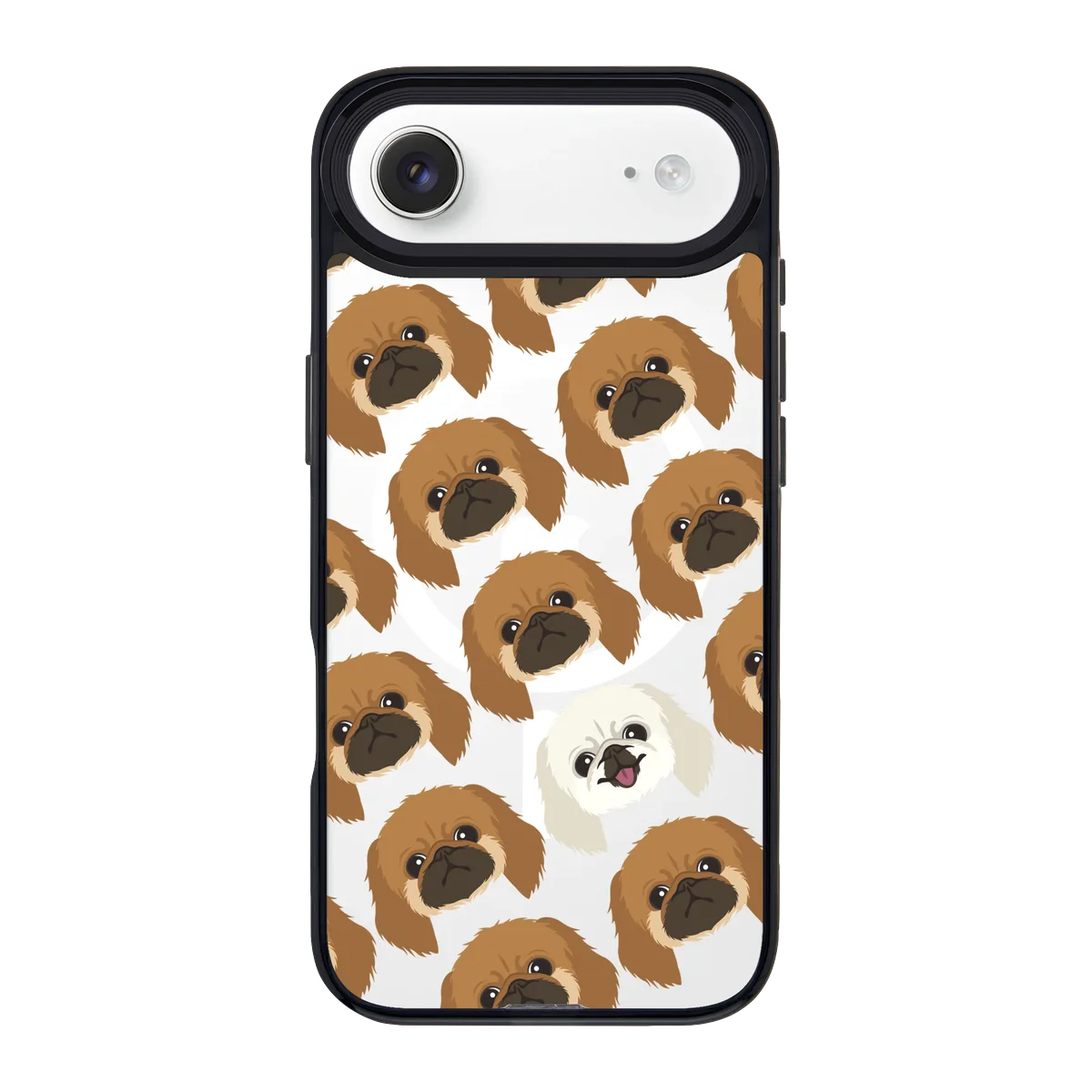 2292-iphone-17-air-goldensnap-case-magsafe-compatible-transparent-black