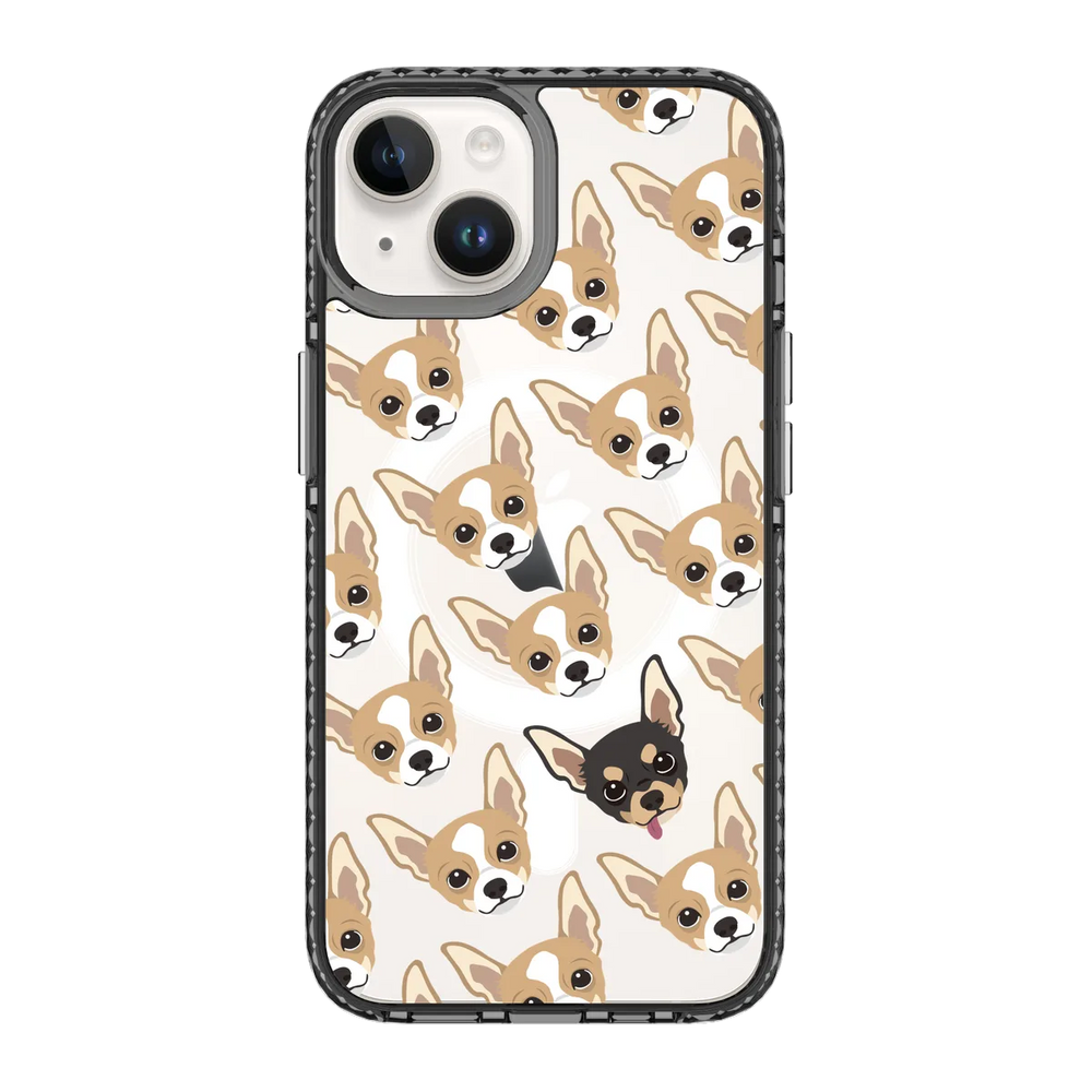 2293-iphone-14-golden-case-magsafe-compatible-transparent-black