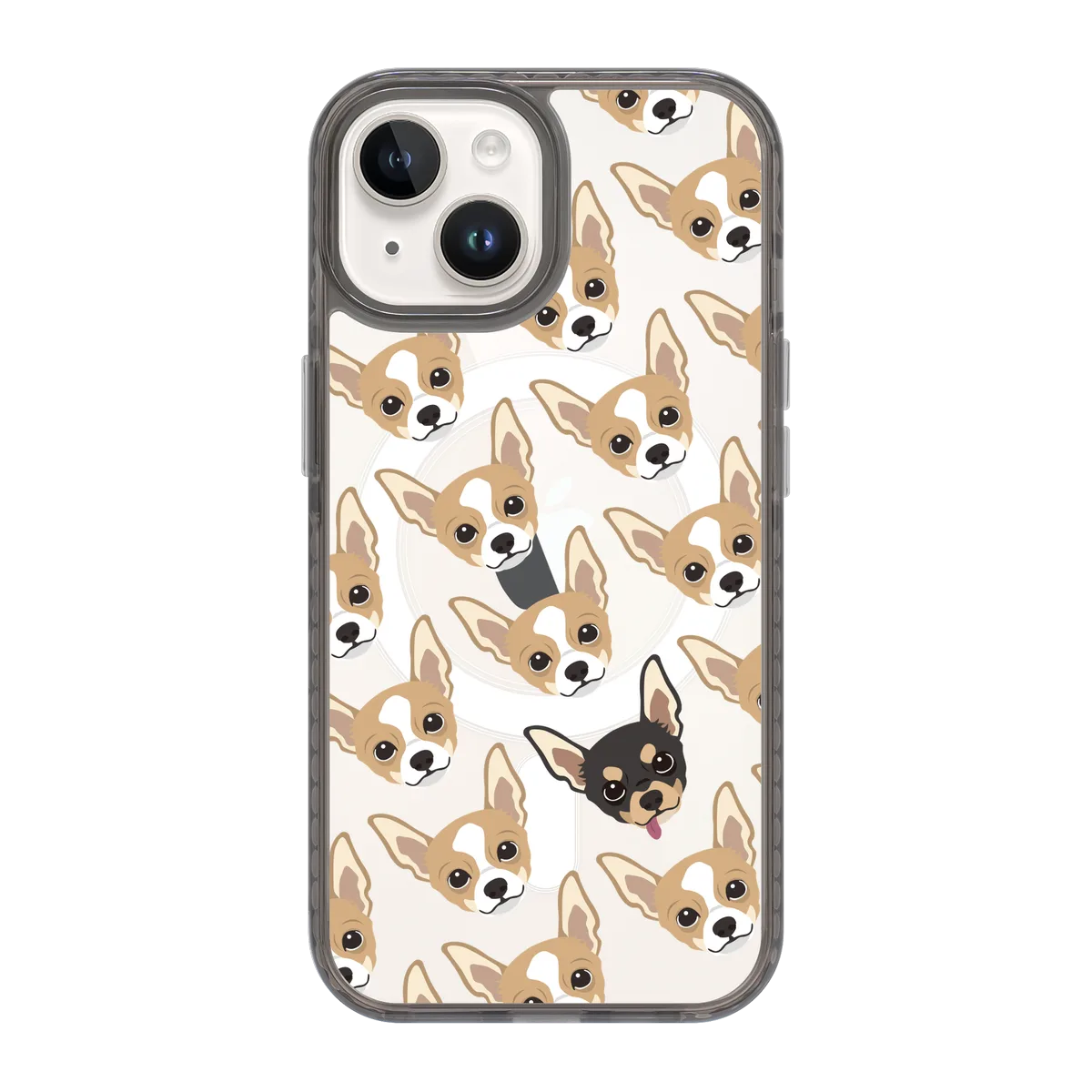 2293-iphone-15-golden-case-magsafe-compatible-transparent-black