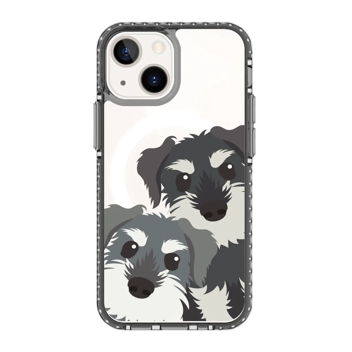 2316-iphone-13-mini-golden-case-magsafe-compatible-transparent-black