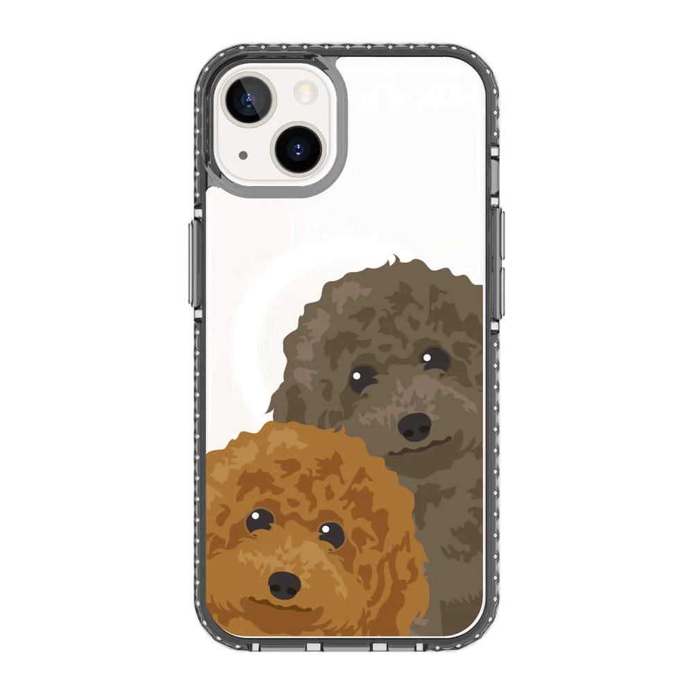 2317-iphone-13-golden-case-magsafe-compatible-transparent-black
