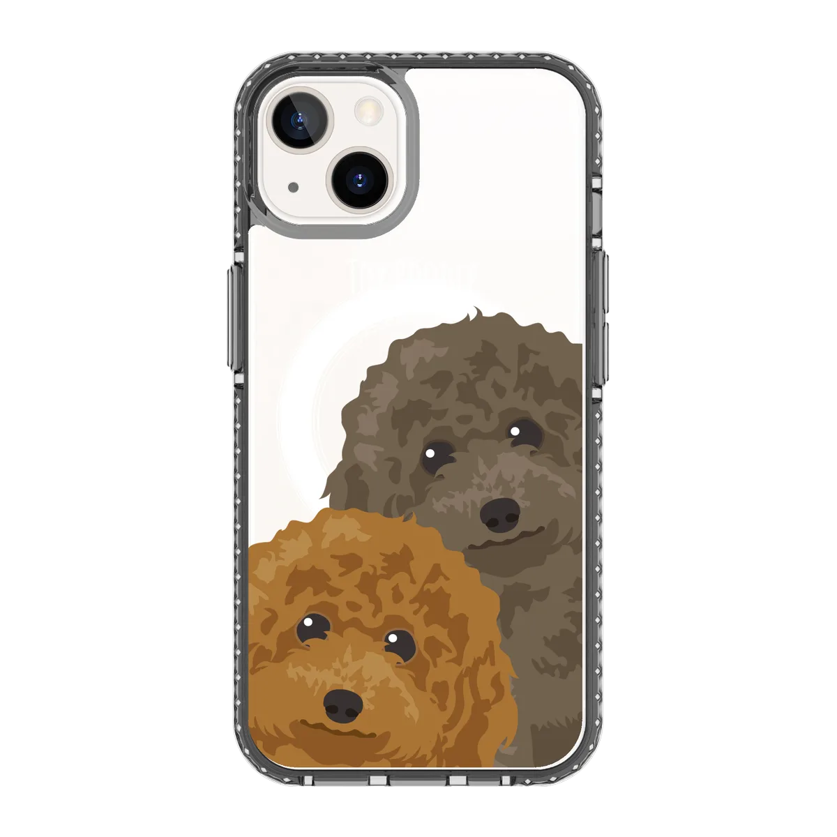 2317-iphone-13-golden-case-magsafe-compatible-transparent-black