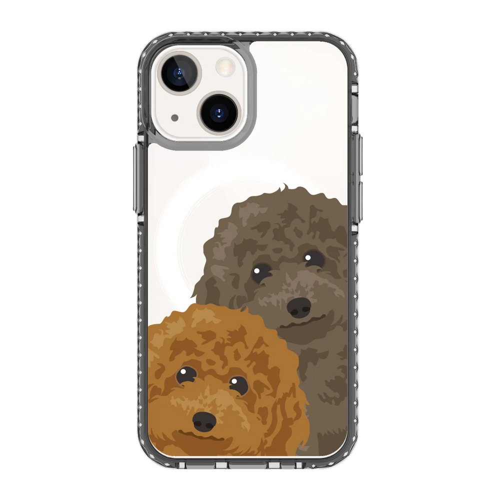 2317-iphone-13-mini-golden-case-magsafe-compatible-transparent-black