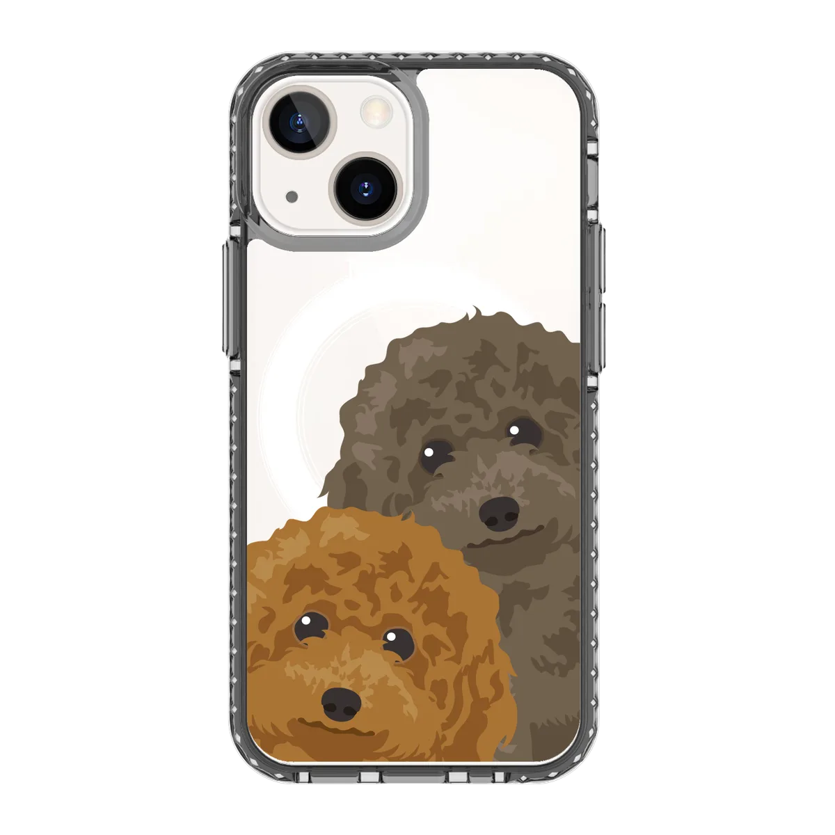 2317-iphone-13-mini-golden-case-magsafe-compatible-transparent-black
