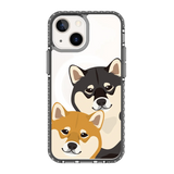 2318-iphone-13-mini-golden-case-magsafe-compatible-transparent-black
