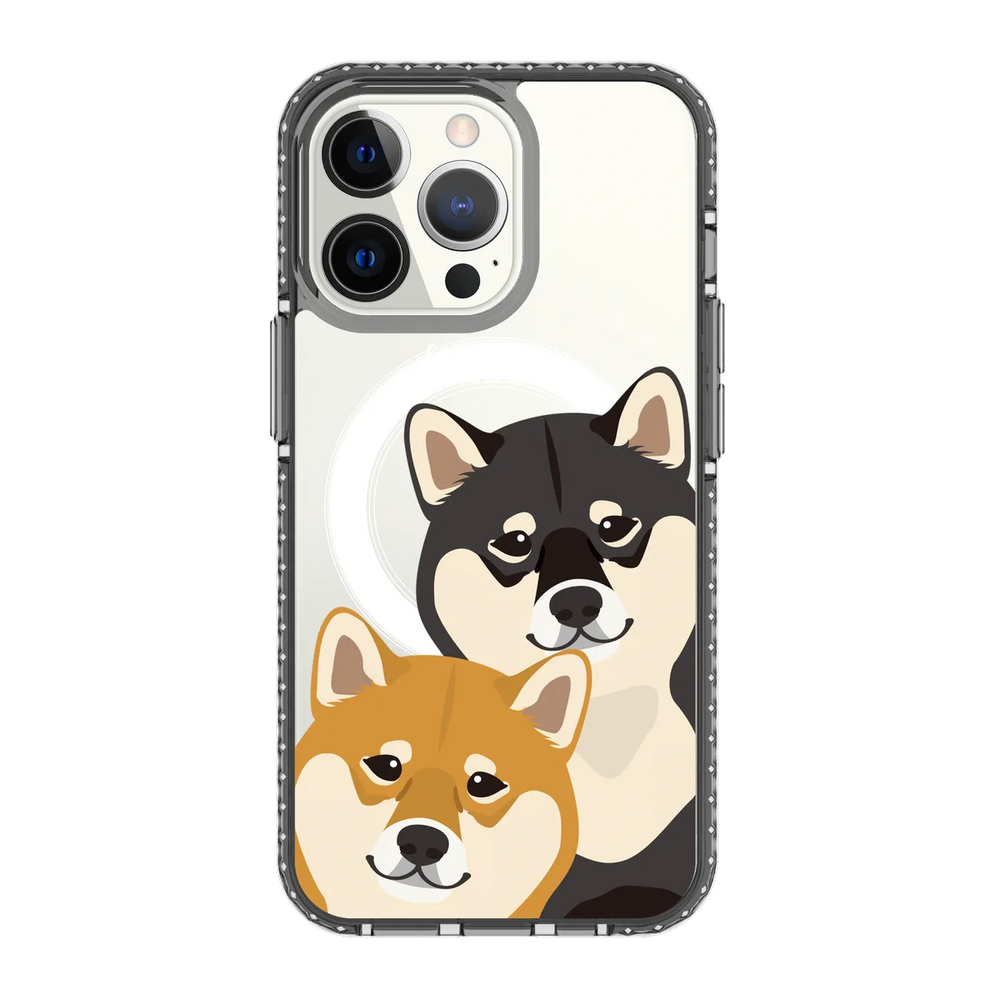 2318-iphone-13-pro-golden-case-magsafe-compatible-transparent-black