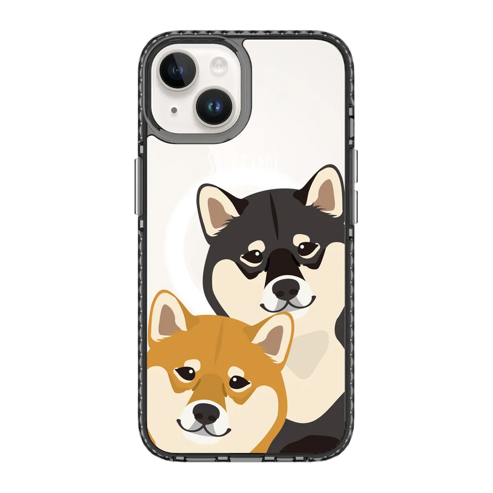 2318-iphone-14-golden-case-magsafe-compatible-transparent-black