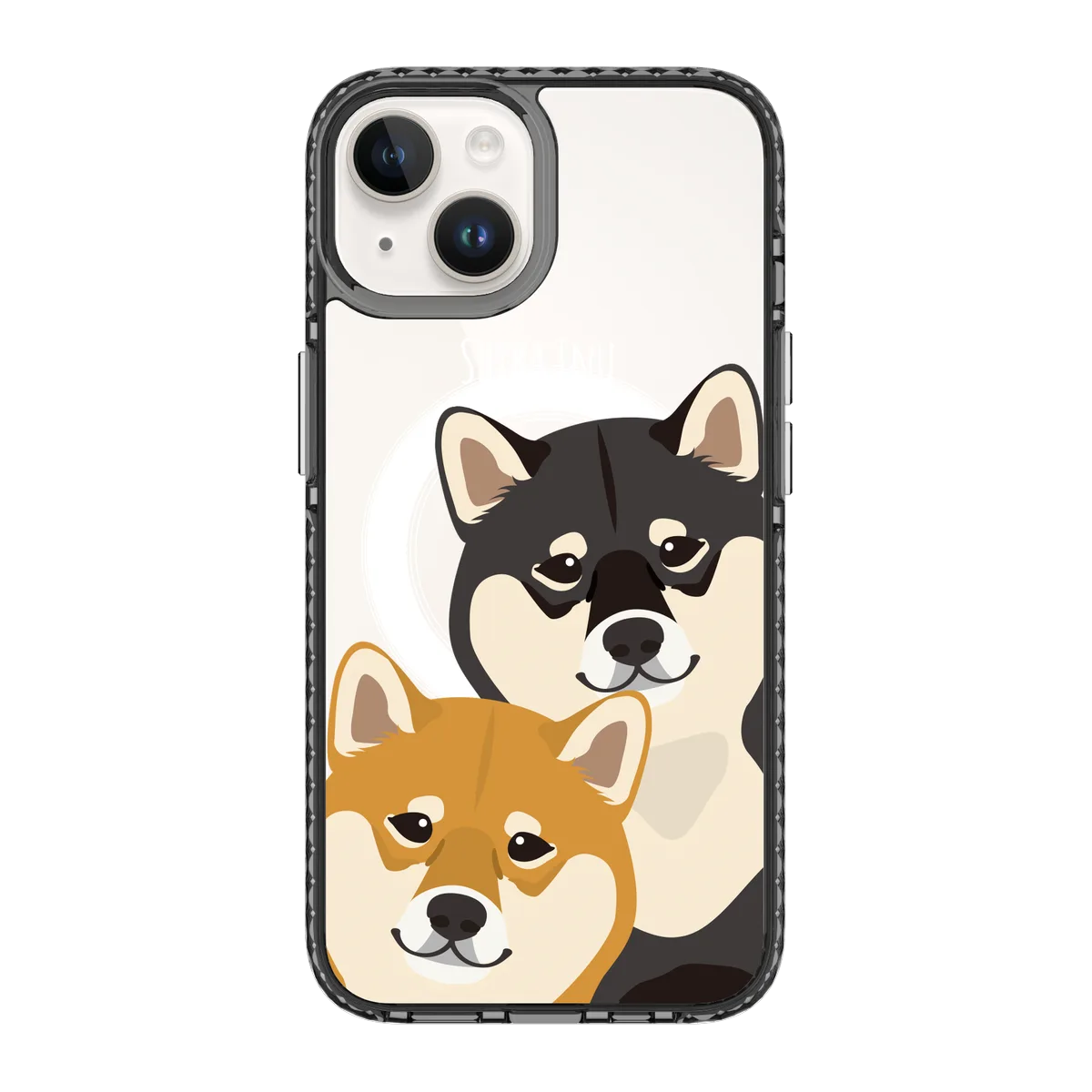 2318-iphone-14-golden-case-magsafe-compatible-transparent-black