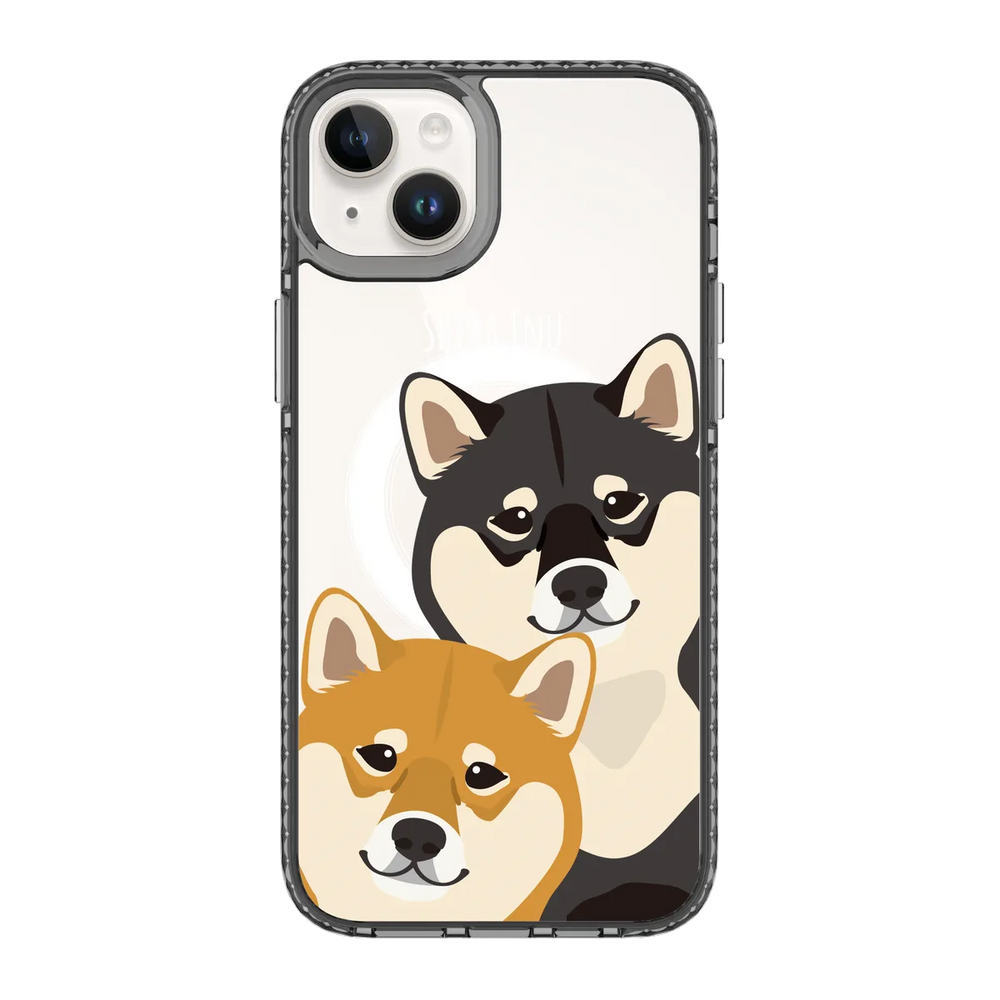 2318-iphone-14-plus-golden-case-magsafe-compatible-transparent-black