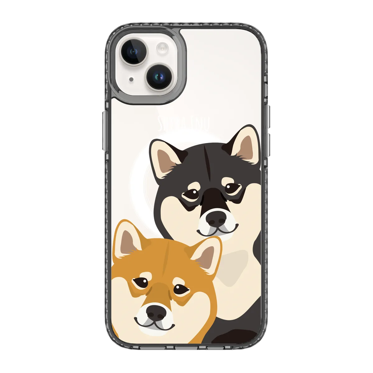 2318-iphone-14-plus-golden-case-magsafe-compatible-transparent-black
