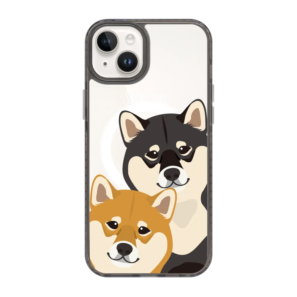 2318-iphone-15-plus-golden-case-magsafe-compatible-transparent-black