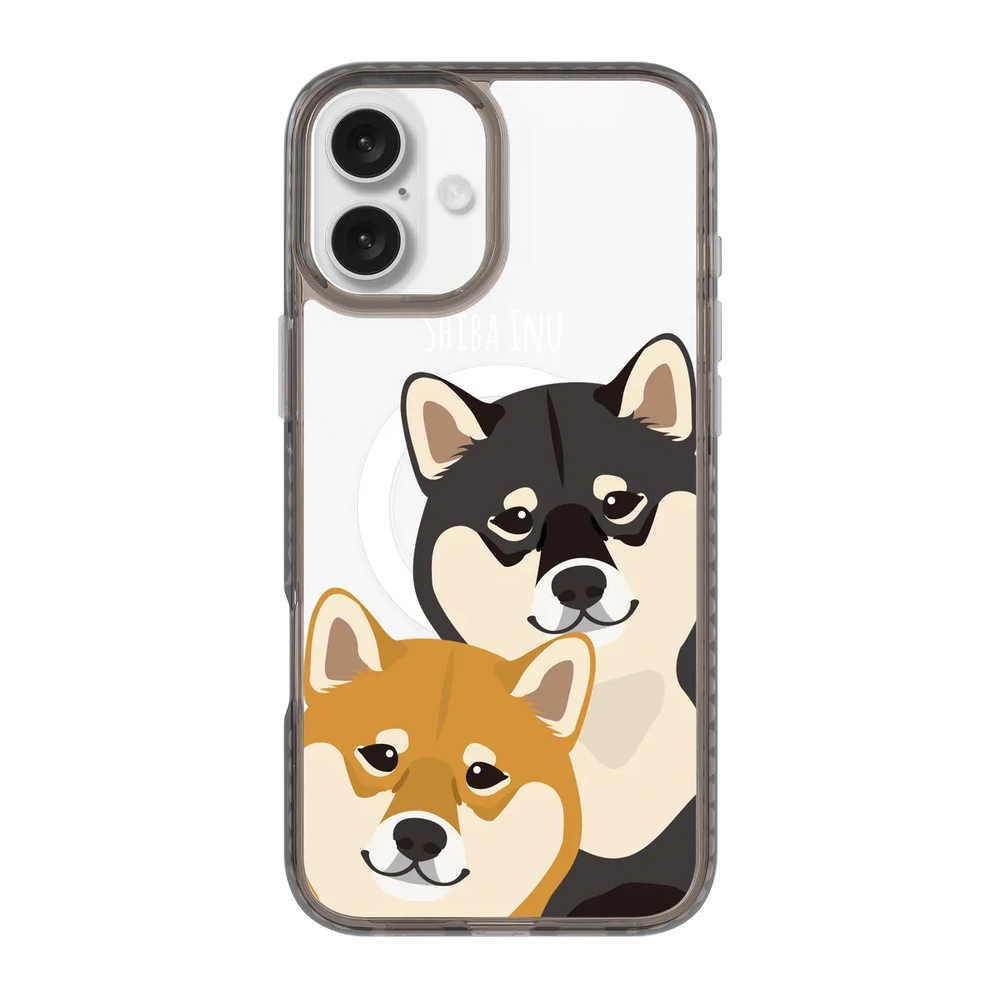 2318-iphone-16-plus-golden-case-magsafe-compatible-transparent-black