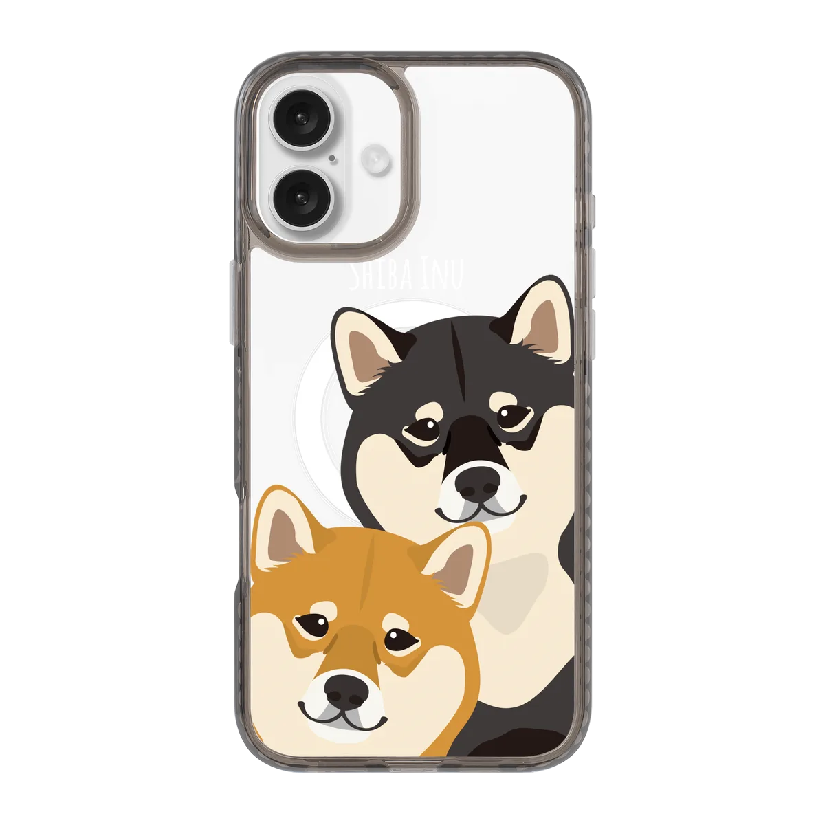 2318-iphone-16-plus-golden-case-magsafe-compatible-transparent-black
