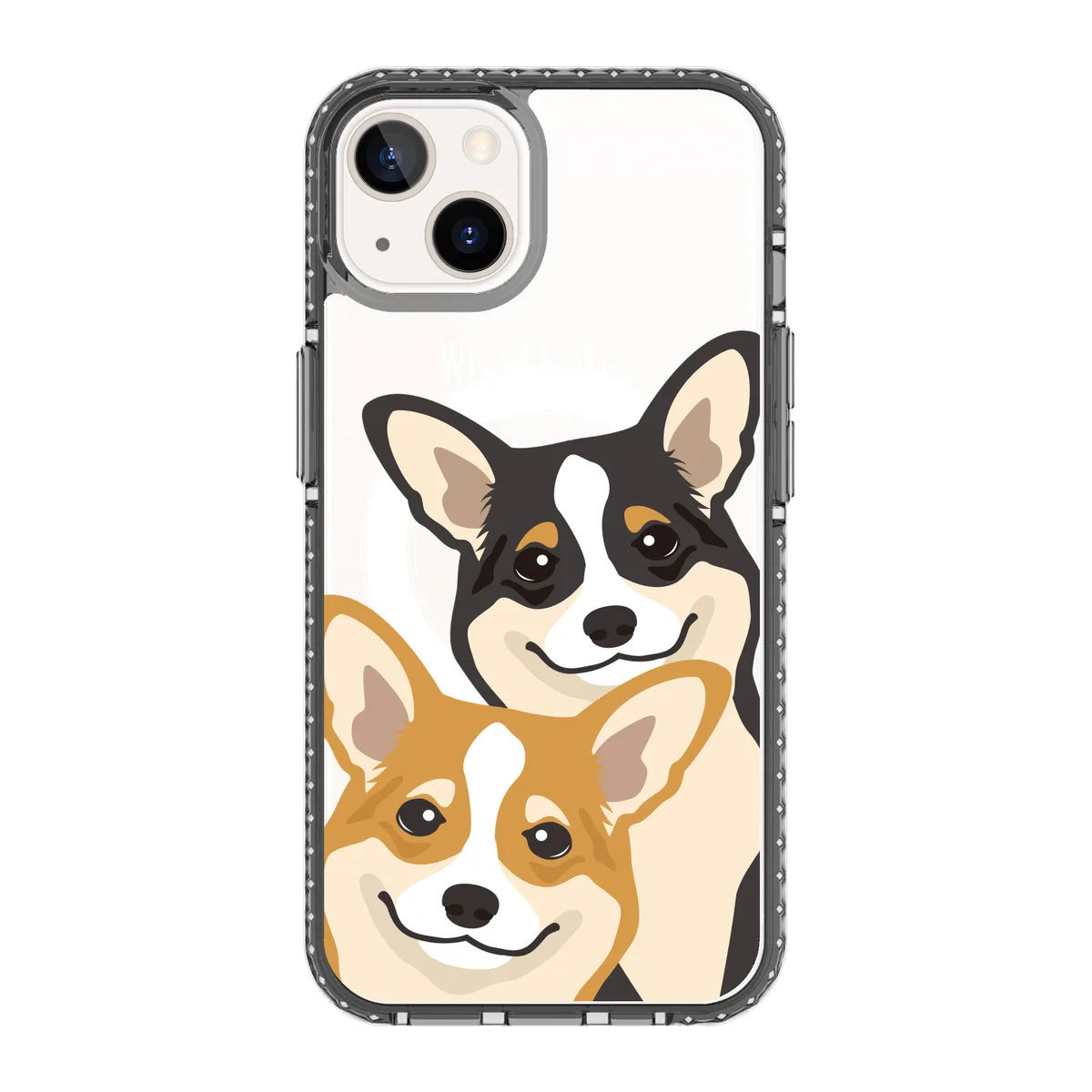 2319-iphone-13-golden-case-magsafe-compatible-transparent-black