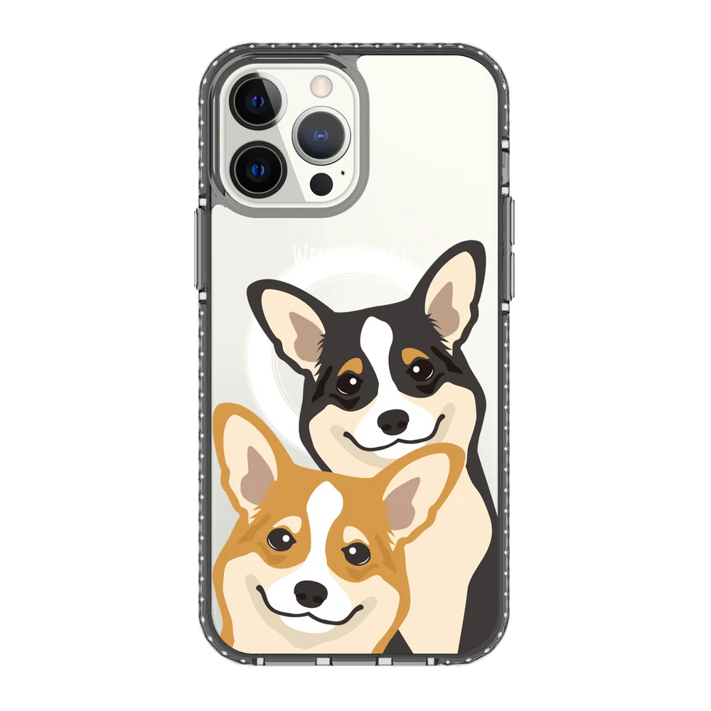 2319-iphone-13-pro-max-golden-case-magsafe-compatible-transparent-black