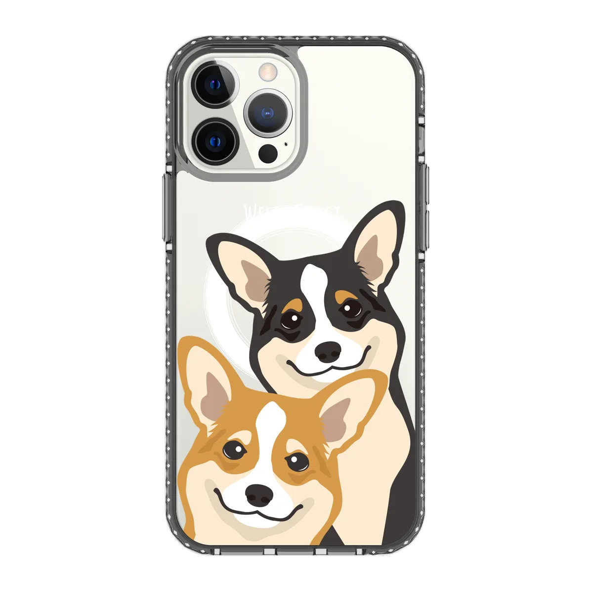 2319-iphone-13-pro-max-golden-case-magsafe-compatible-transparent-black