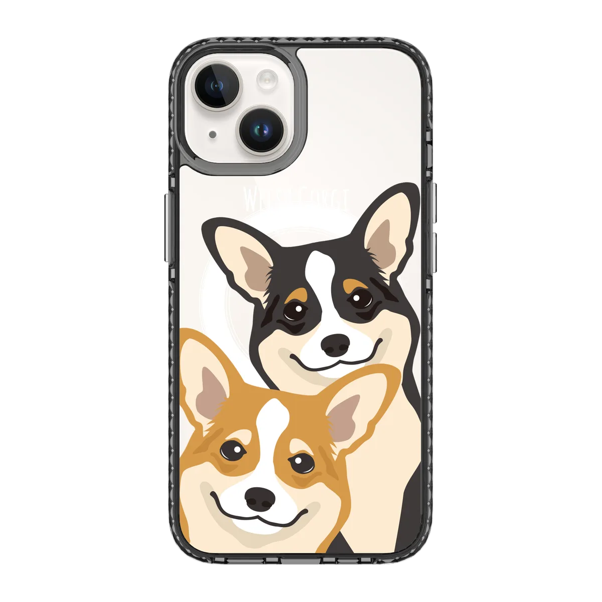 2319-iphone-14-golden-case-magsafe-compatible-transparent-black