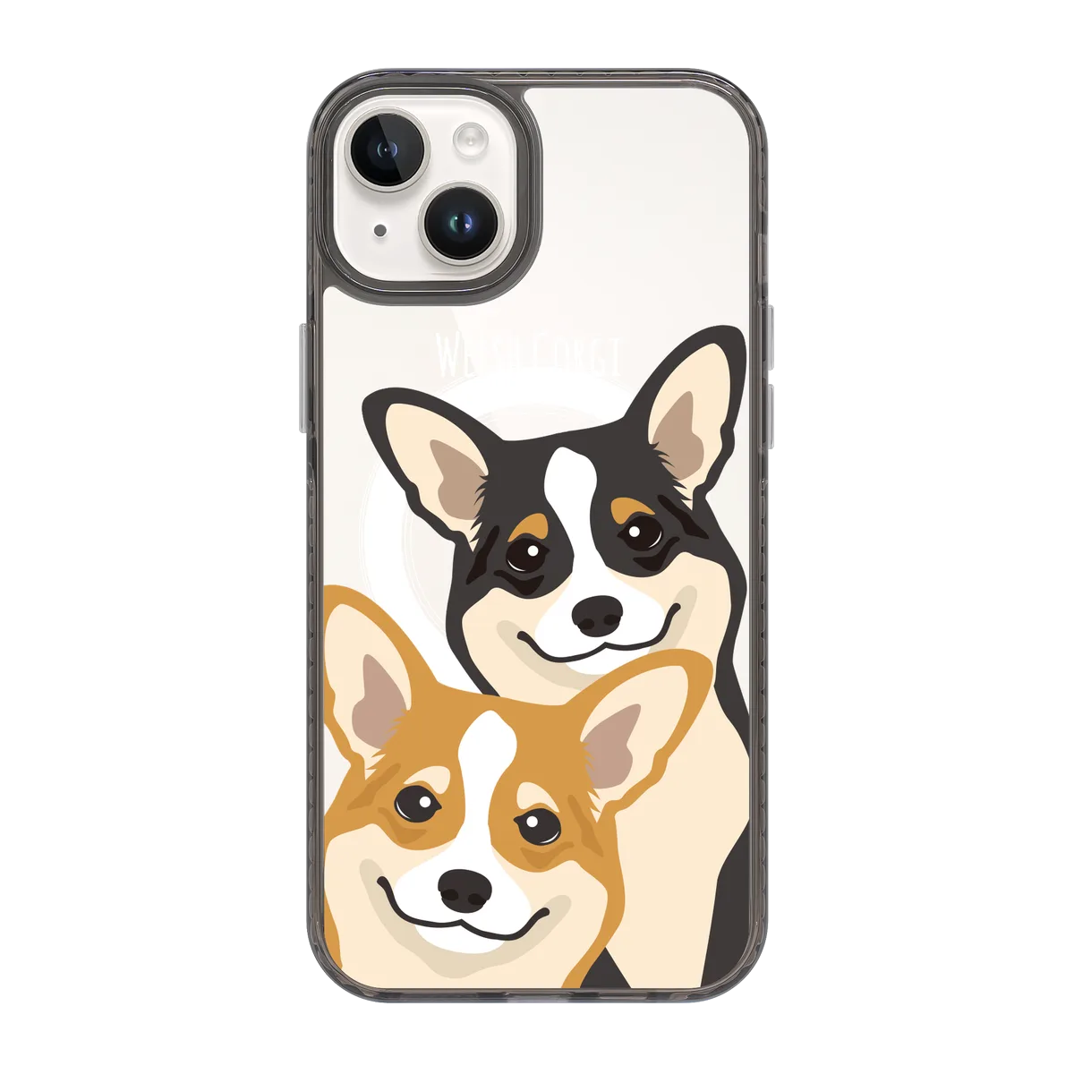 2319-iphone-15-plus-golden-case-magsafe-compatible-transparent-black