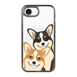 2319-iphone-16-e-golden-case-magsafe-compatible-transparent-black