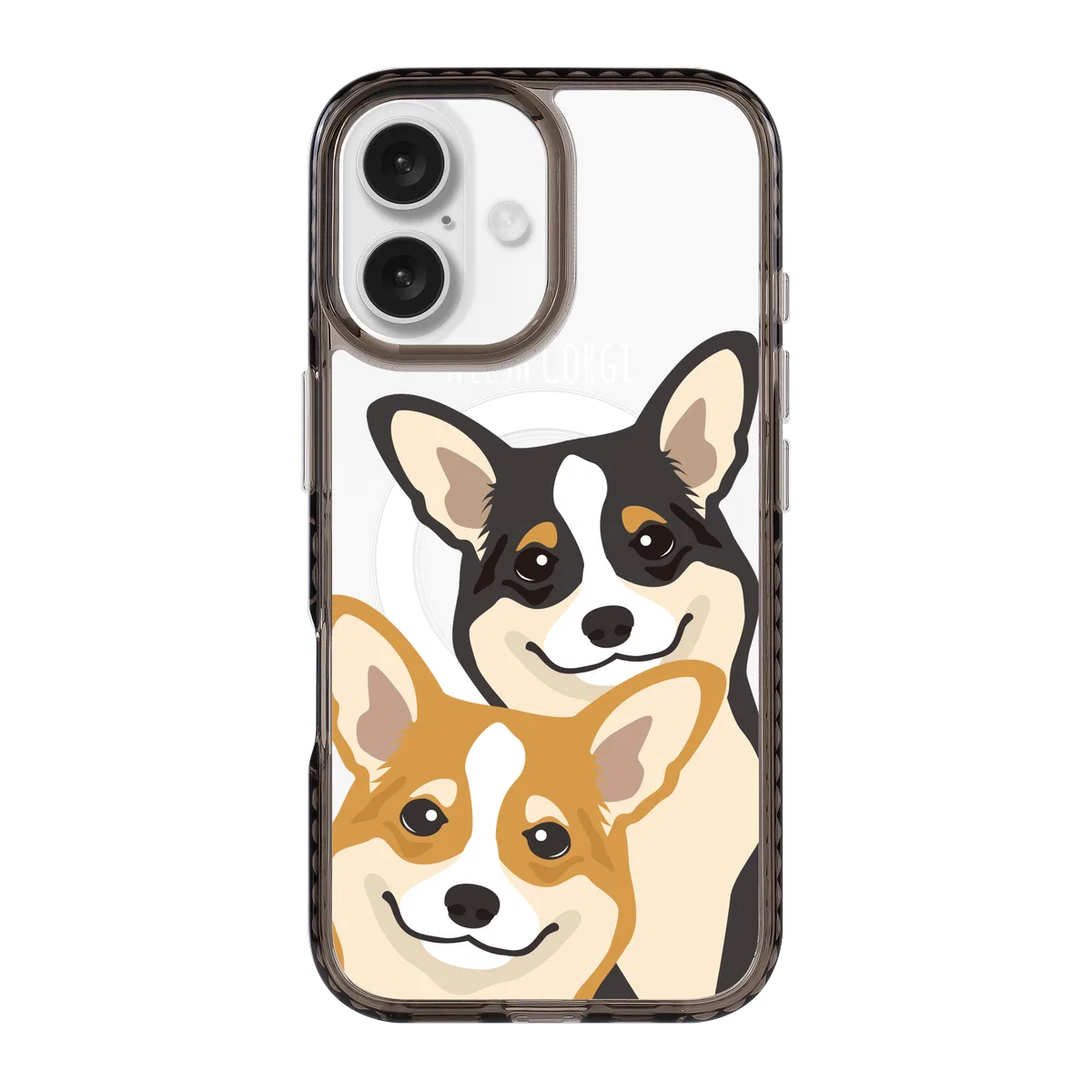 2319-iphone-16-golden-case-magsafe-compatible-transparent-black