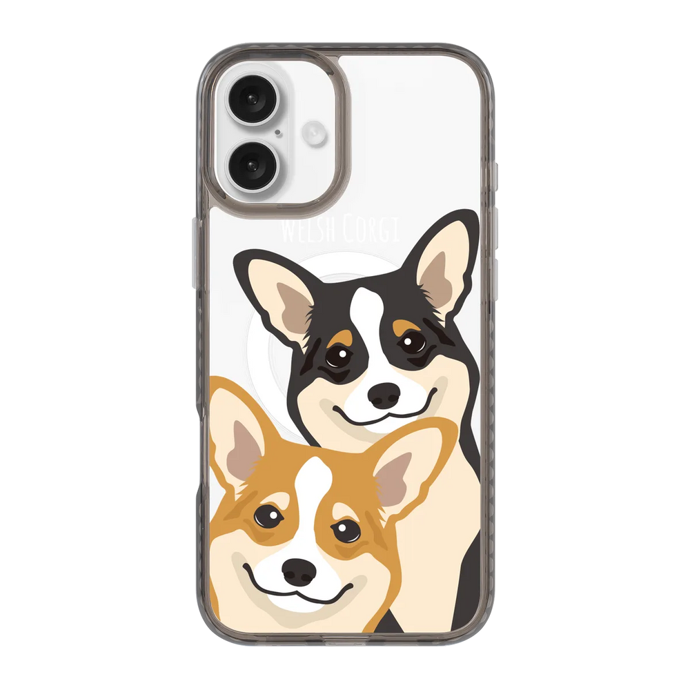 2319-iphone-16-plus-golden-case-magsafe-compatible-transparent-black