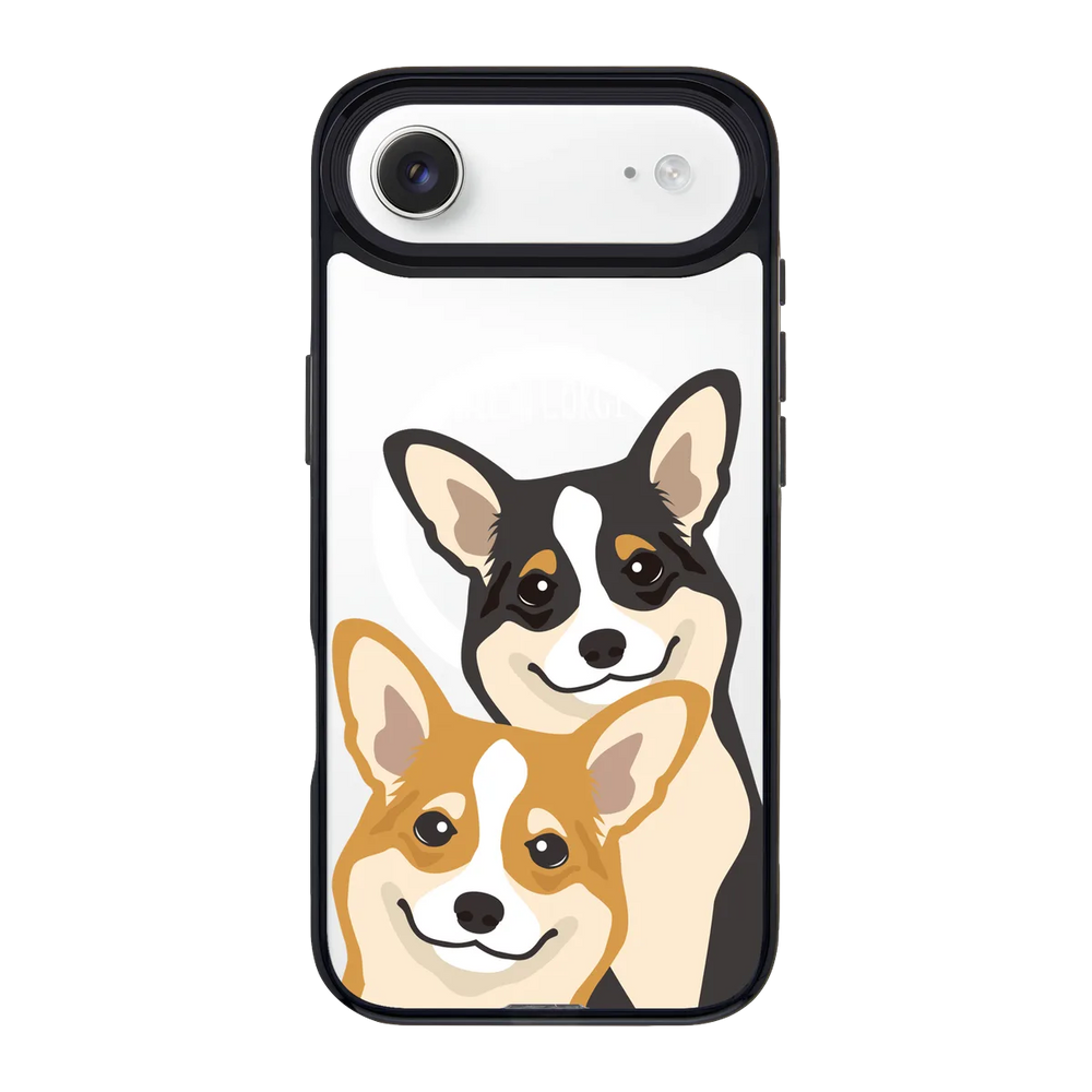 2319-iphone-17-air-goldensnap-case-magsafe-compatible-transparent-black