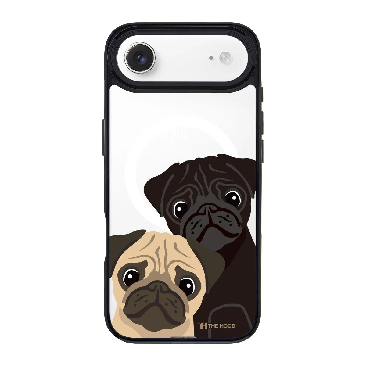 2320-iphone-17-air-goldensnap-case-magsafe-compatible-transparent-black