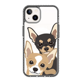 2323-iphone-13-golden-case-magsafe-compatible-transparent-black