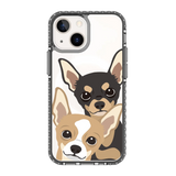 2323-iphone-13-mini-golden-case-magsafe-compatible-transparent-black
