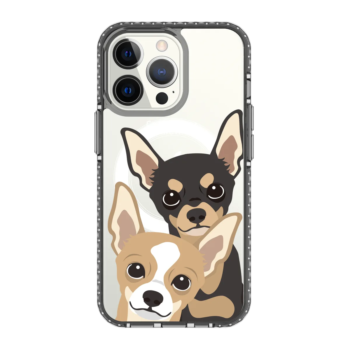 2323-iphone-13-pro-golden-case-magsafe-compatible-transparent-black