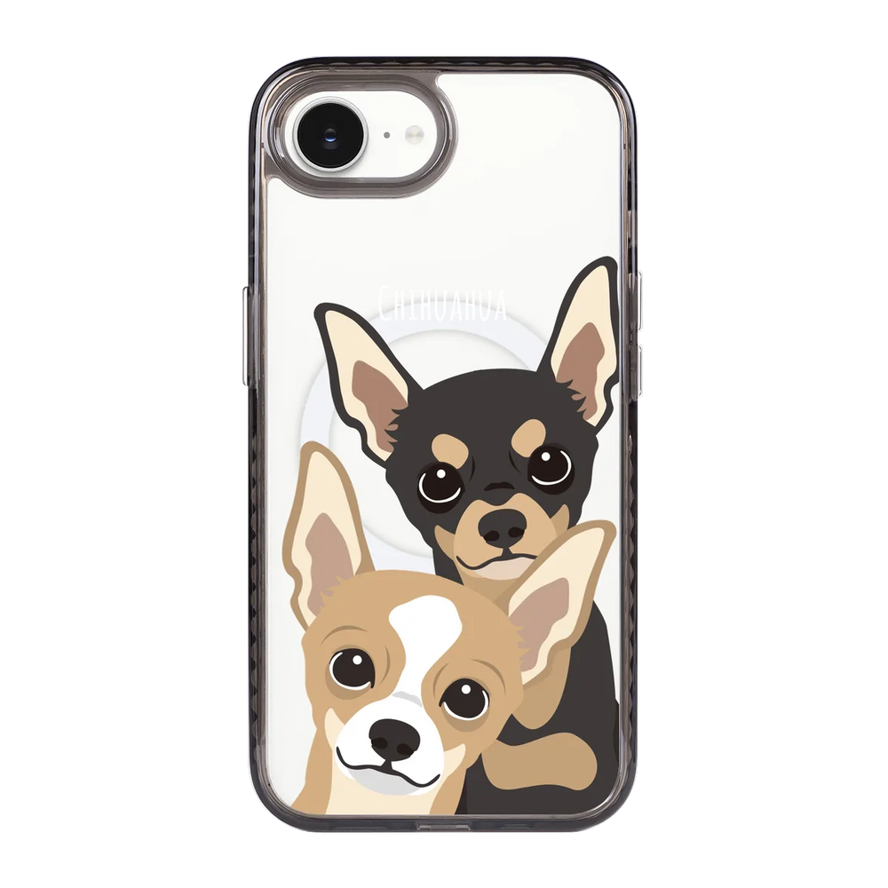 2323-iphone-16-e-golden-case-magsafe-compatible-transparent-black