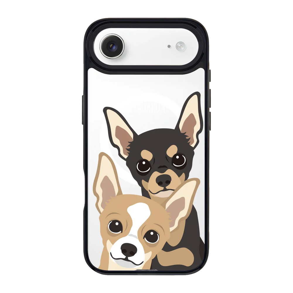 2323-iphone-17-air-goldensnap-case-magsafe-compatible-transparent-black