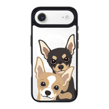 2323-iphone-17-air-goldensnap-case-magsafe-compatible-transparent-black