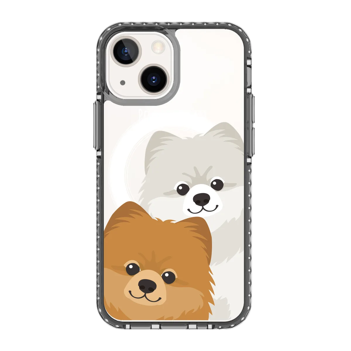 2325-iphone-13-mini-golden-case-magsafe-compatible-transparent-black