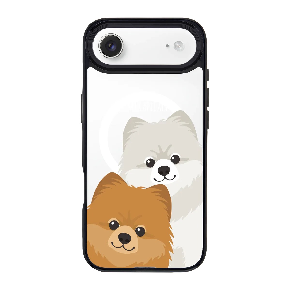 2325-iphone-17-air-goldensnap-case-magsafe-compatible-transparent-black