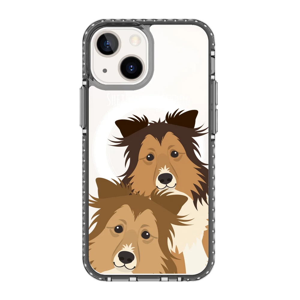 2326-iphone-13-mini-golden-case-magsafe-compatible-transparent-black