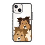 2326-iphone-13-mini-golden-case-magsafe-compatible-transparent-black